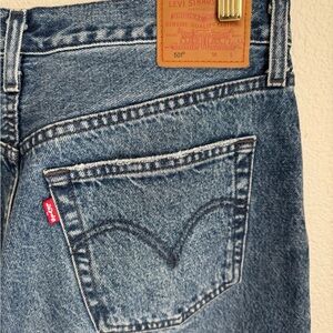 Levi's 501 Classic Blue Denim Jeans